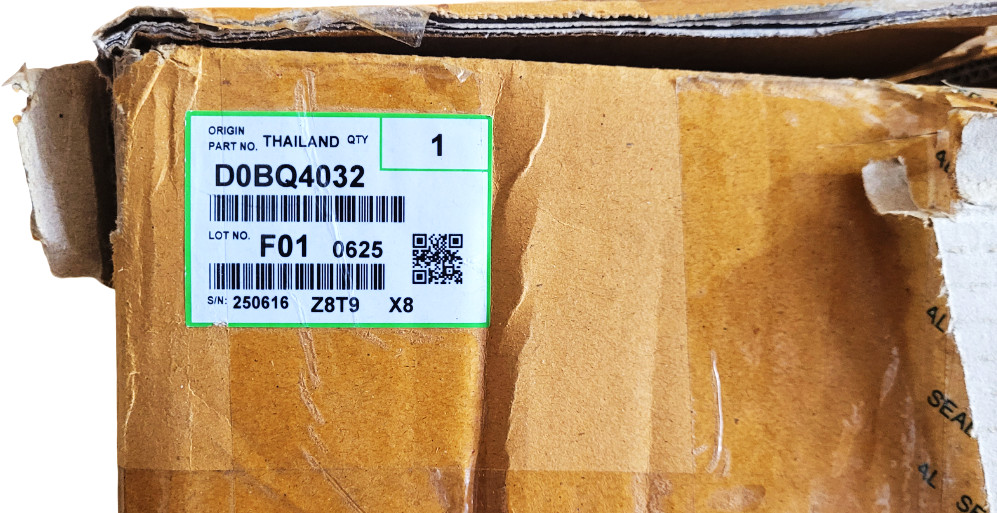 Ricoh D0BQ4032 Fuser Unit New WIth Open Rough Box