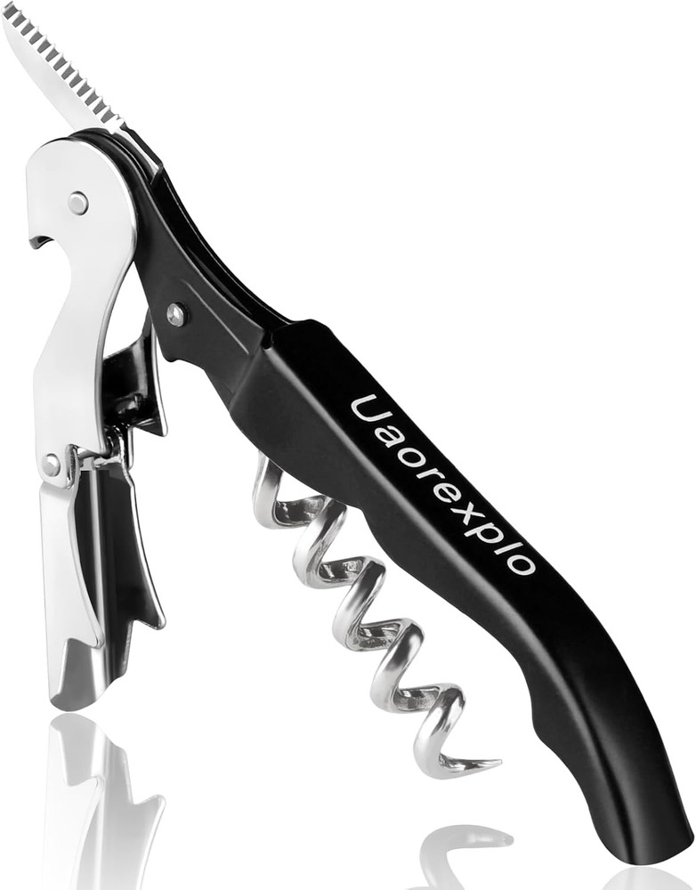 Professional Heavy Duty Wine Opener, Compact and Foldable Wine Key, Strength Sta