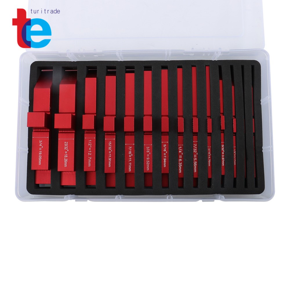 14 Pcs Aluminum Precision Router Table Setup Bars Setup Blocks Woodworking