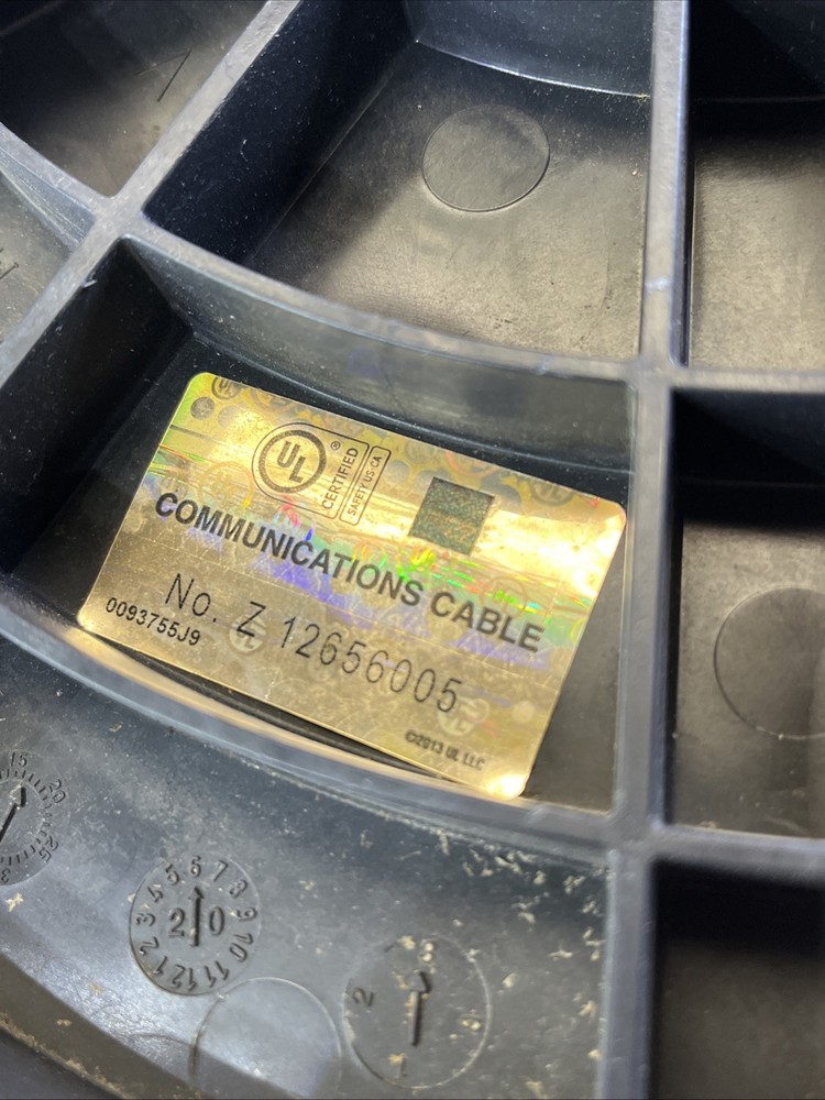 BELDEN Communications Coax Cable RG6/U BLACK 1000ft