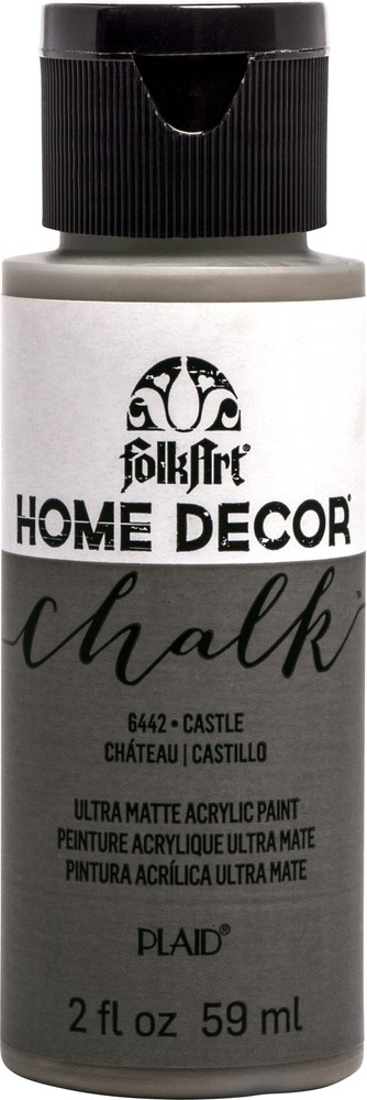 FolkArt Home Decor Chalk Paint 2oz-Castle