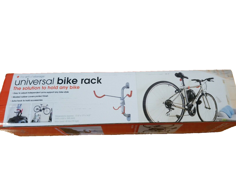 Hinged hook storage rack from Delta is  perfect solution for storing your bike