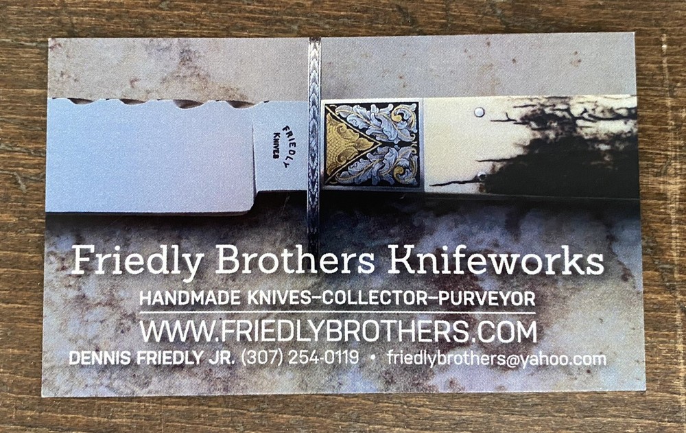 M. C. PULLIAM HANDMADE KNIFE CATALOG BROCHURE. CUSTOM KENTUCKY KNIVES