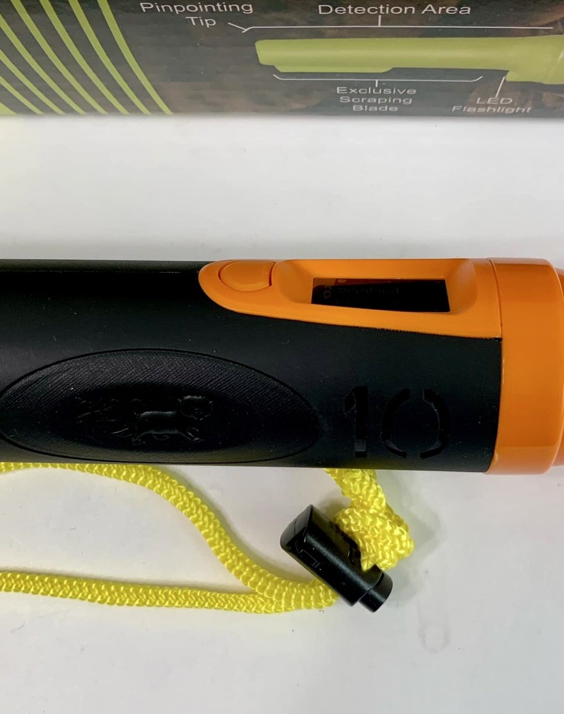 LED Display Waterproof Handheld Pin-pointer Metal Detector - 360° Search