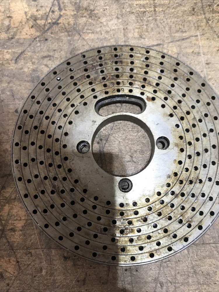 2 Dividing Head Index Plates Rotary Table Indexing