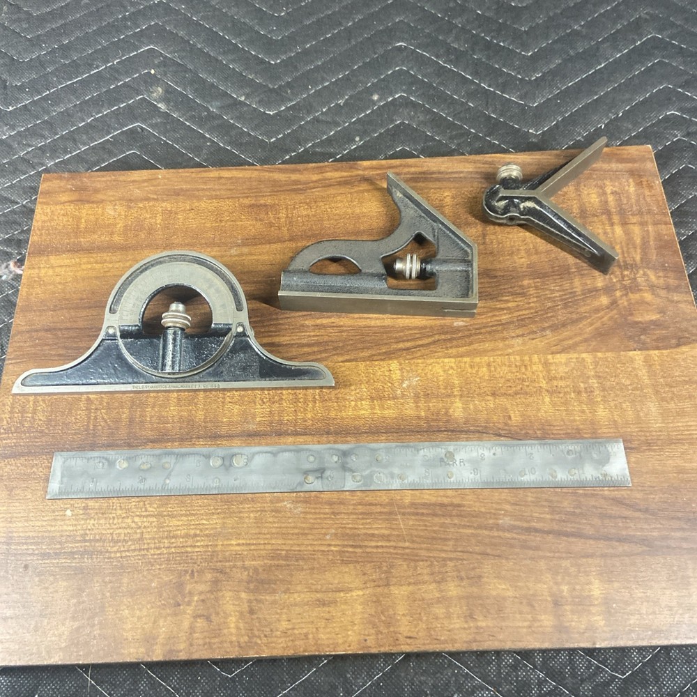 Vintage Starrett Combination Set C9-12-4R