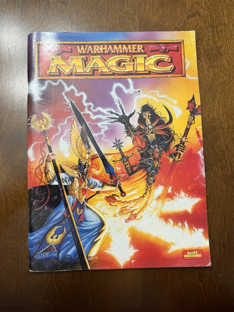 Vintage 1997 Warhammer Magic Supplement Rule Book Games Workshop Second Edition