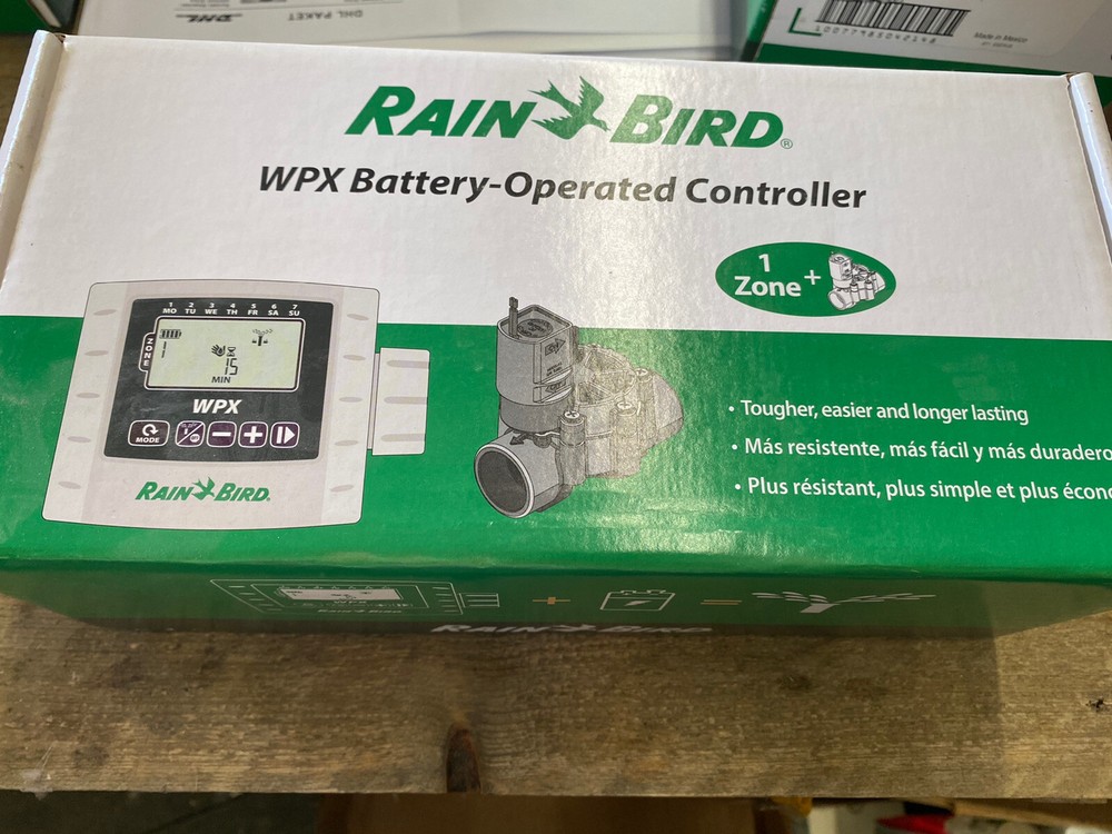 Rain Bird WPX-1 BSP Valve Kit Battery Operated Irrigation Controller