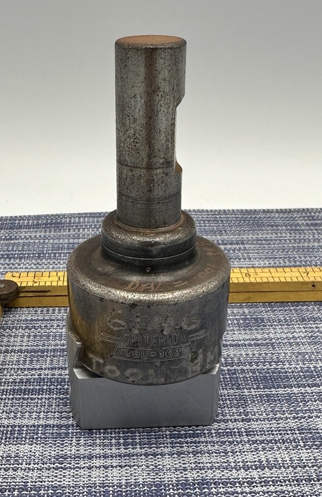 CRITERION BORING HEAD - DBL-102 - 1" SHANK Good Condition