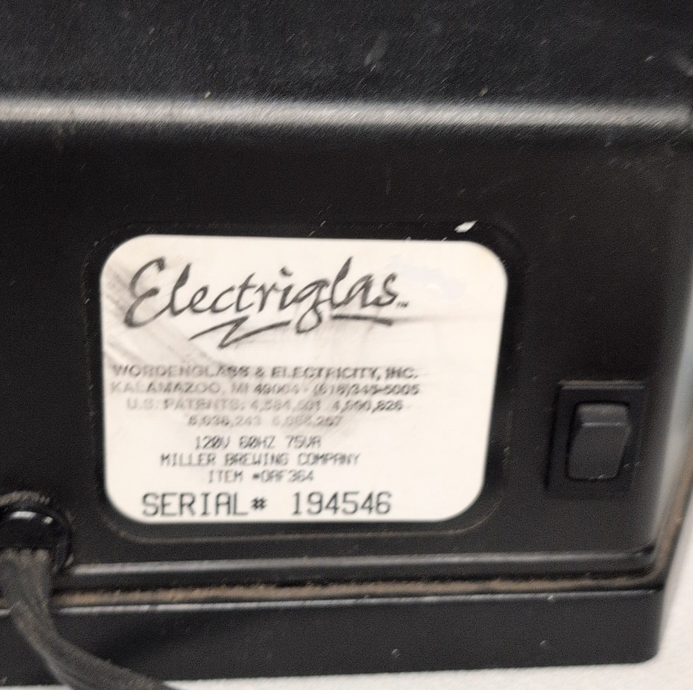 Molson Maple Leaf Electric Illuminated Beer Sign