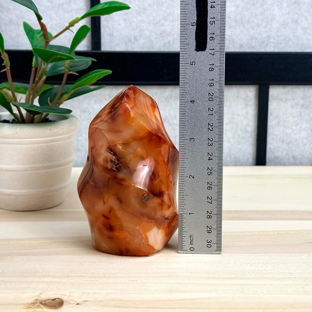 Carnelian Flame, 1 lb. 5.9 oz.