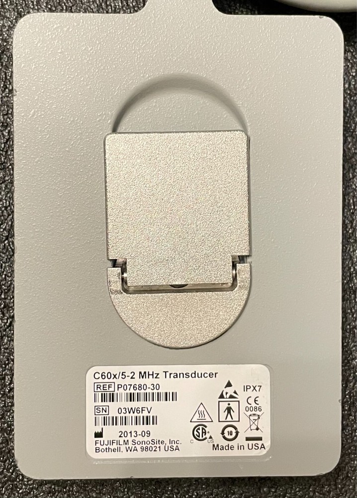 Sonosite C60x Curved Array Probe USED