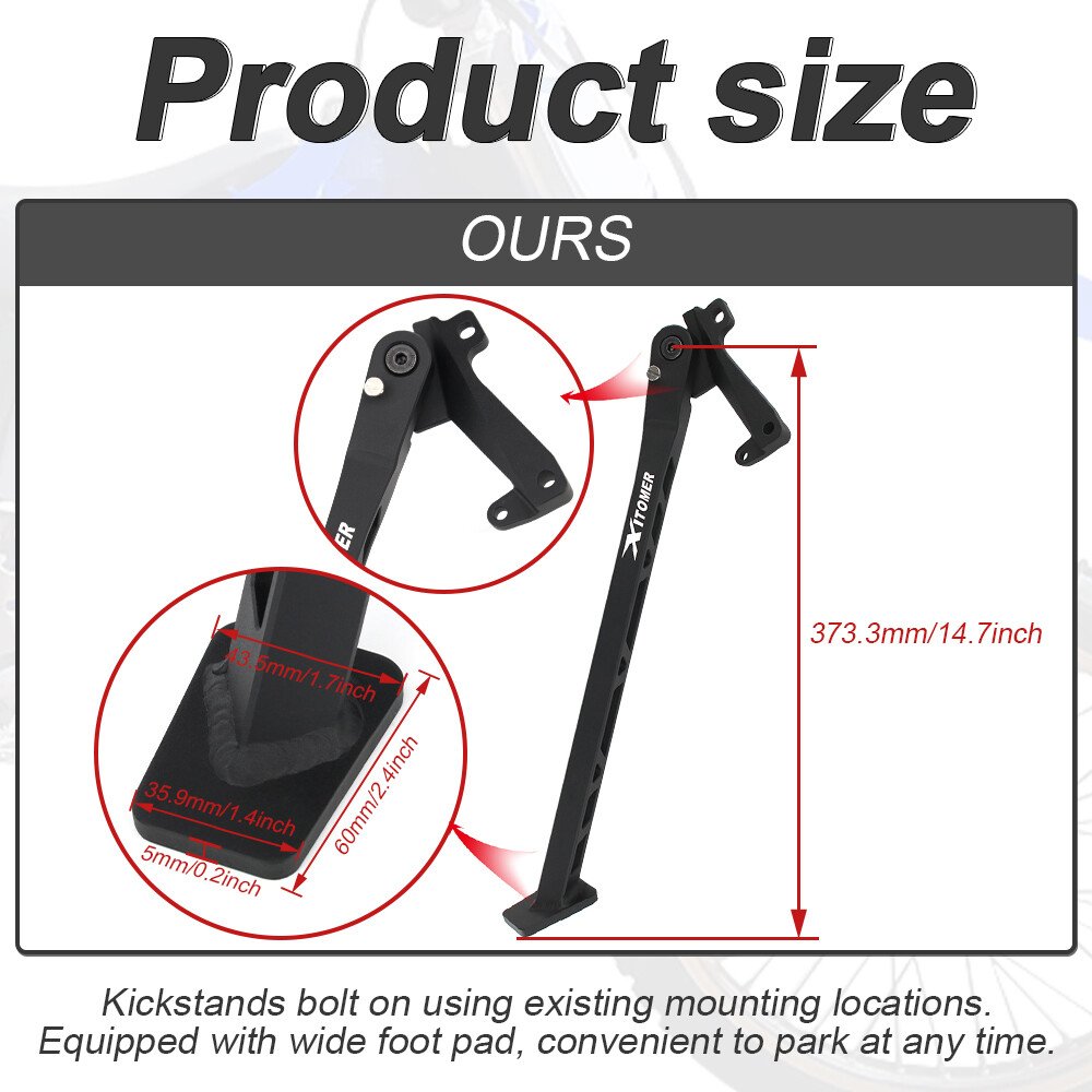 Kickstand Side Stand Fit For Yamaha YZ426F 2000-2002