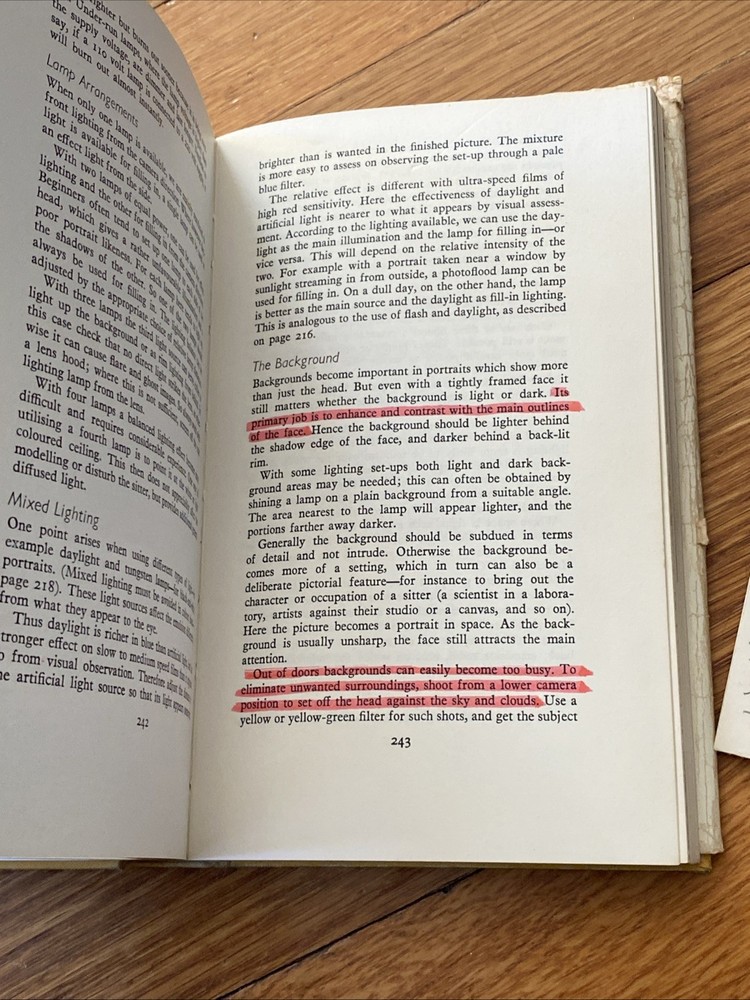 1970 3rd Edition The Hasselblad Way Freytag Camera Book