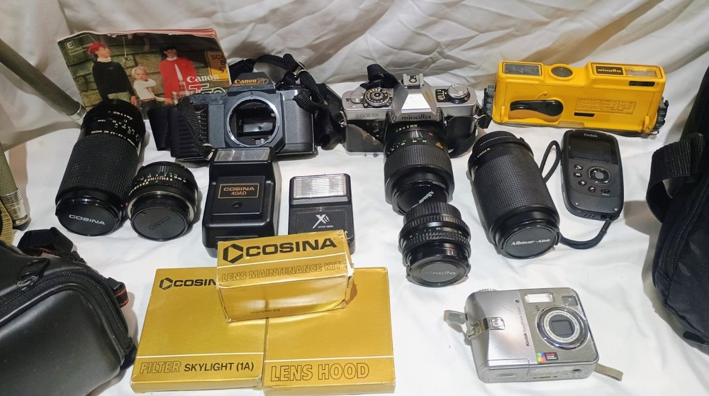 Camera Bundle (Kodak,Canon,Minolta)