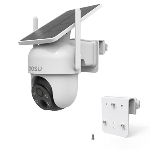 HOLACA Gutter Mount Compatible with Aosu Solar Security Camera Wireless