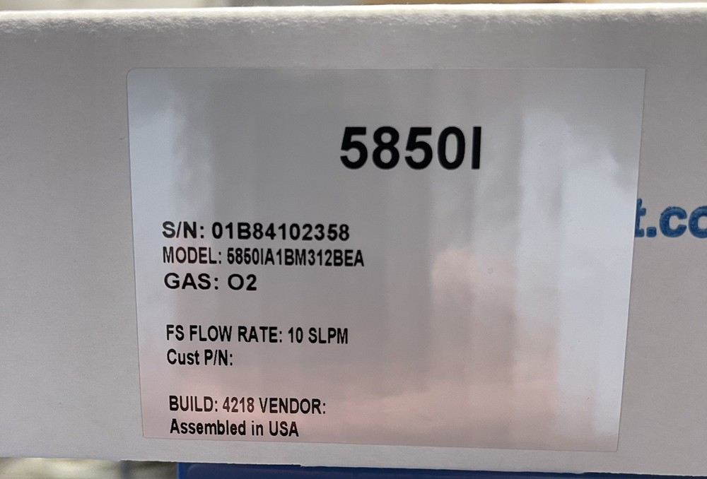 Brooks Instruments 5850i Mass Flow Controller