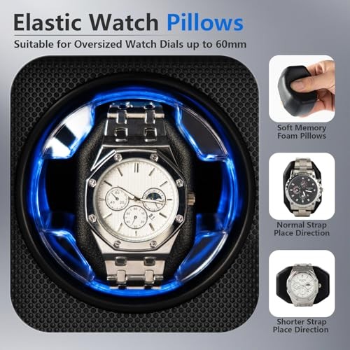 Watch Winder for Automatic Watches,Automatic Double Watch Winder Box with