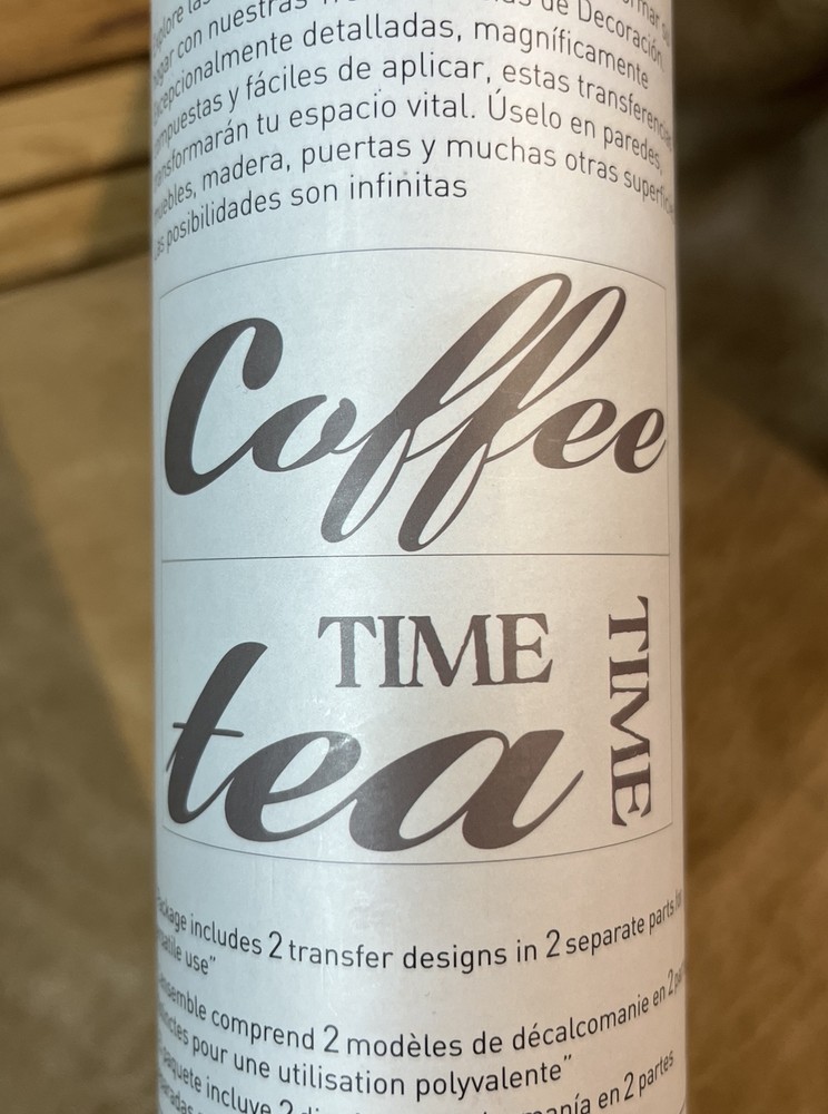 Re-Design Prima Transfer "Coffee Tea"