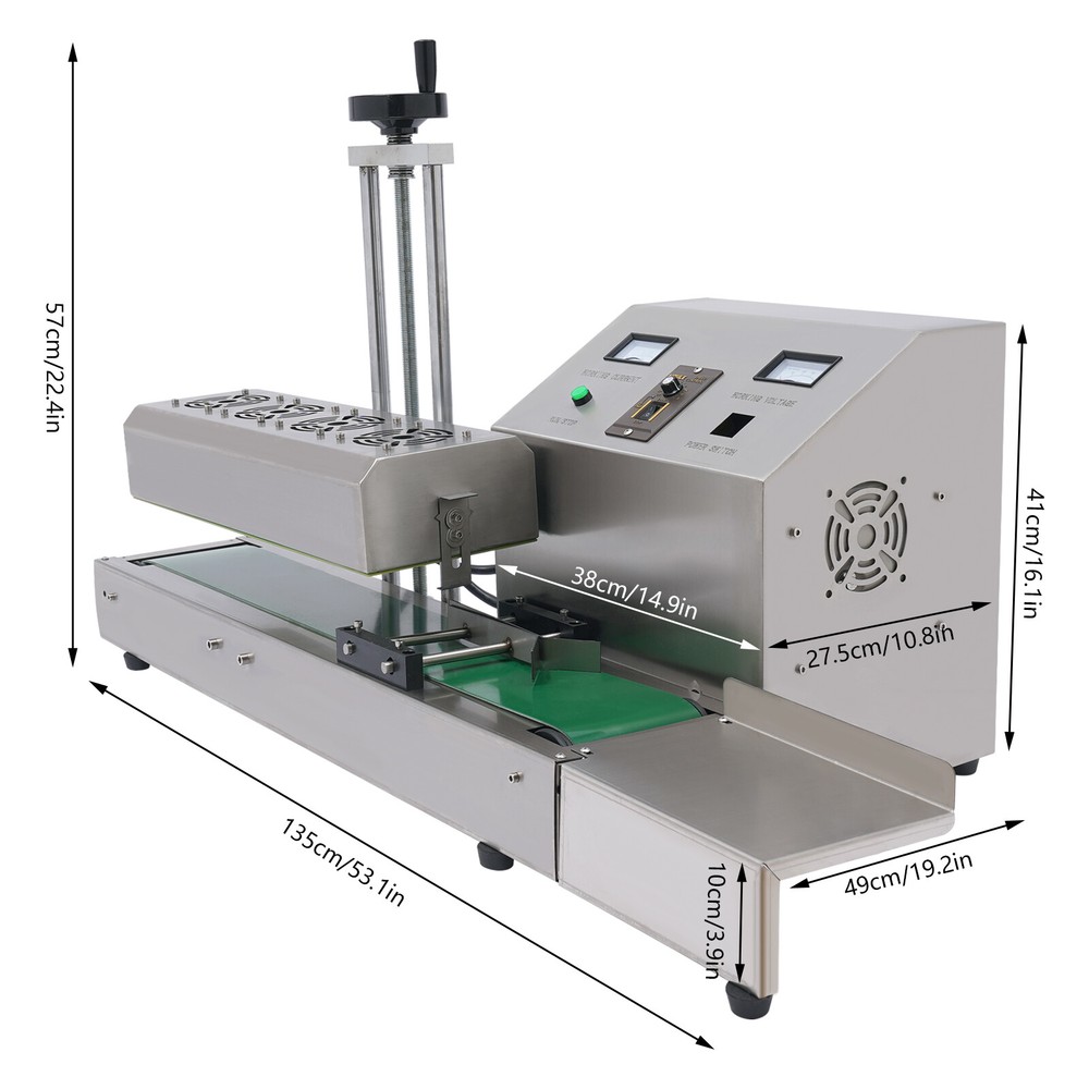 Continuous Electromagnetic Induction Sealer Automatic Bottle Capping Machine