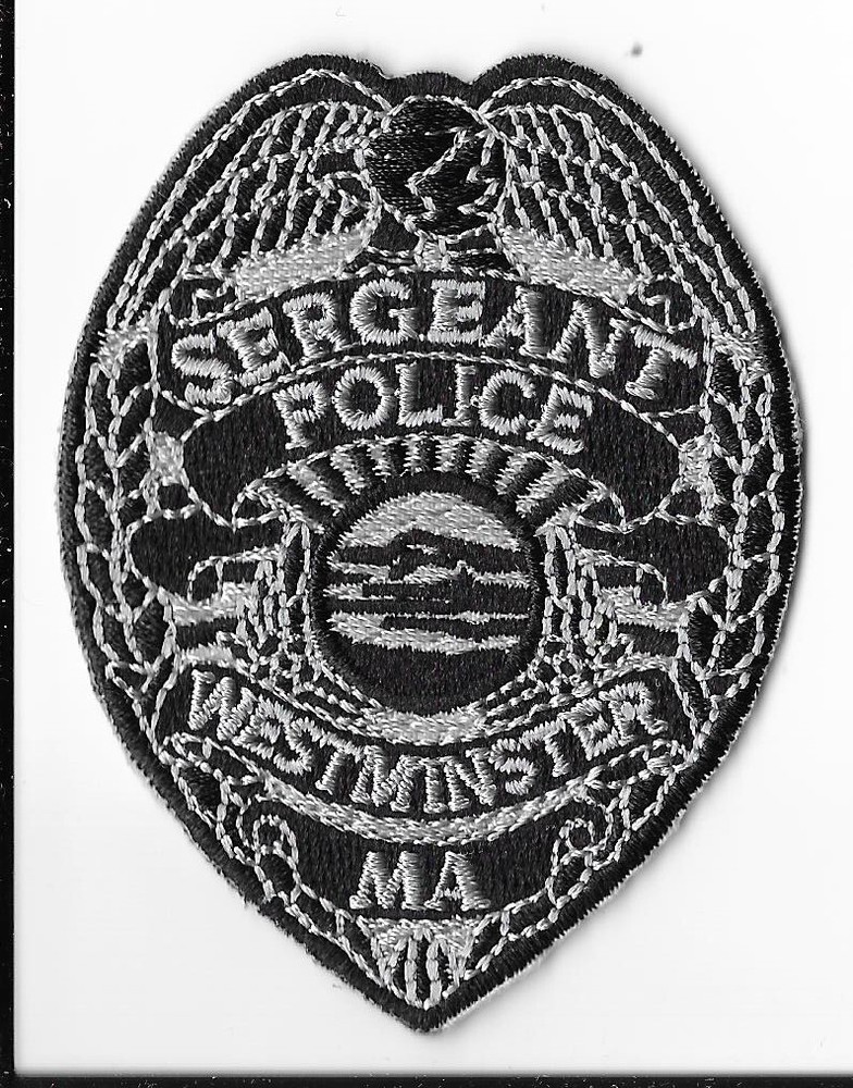 Westminster Police Department, Massachusetts Sergeant Patch V1