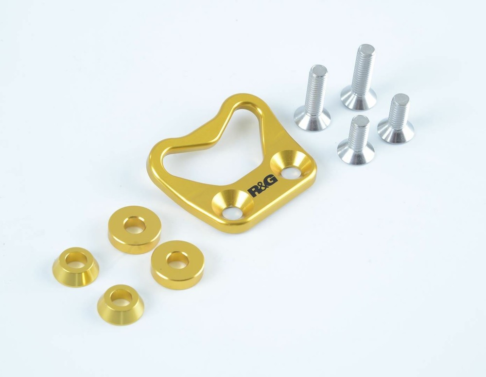 R&G Tie-Down Hooks Black Ducati 899 Panigale 2013 - 2015