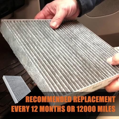 Engine & Cabin Air Filter Compatible with KIA Seltos (2021-2025), Replace