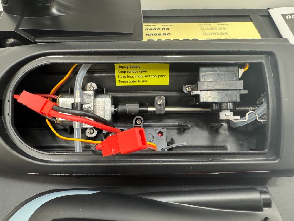 RGRB1130 Rage Black Marlin MX Micro Open box No Battery