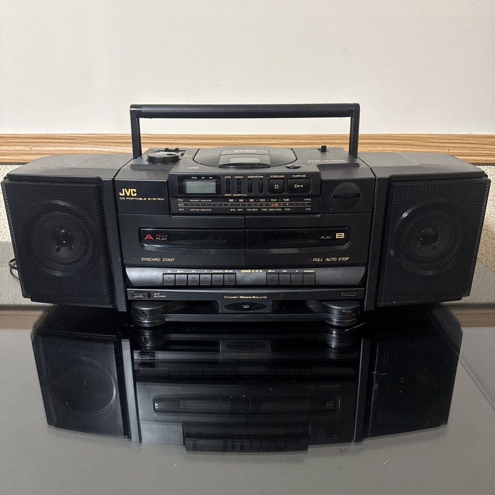 JVC PC-X100 CD PORTABLE SYSTEM