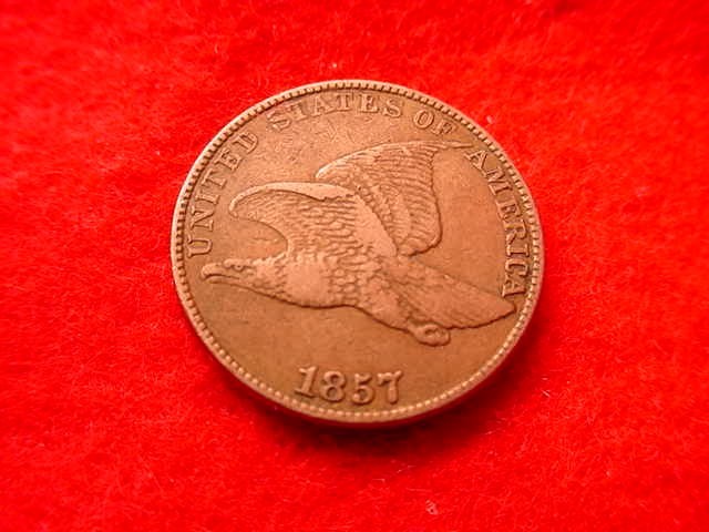 1857 FLYING EAGLE CENT SUPERIOR COIN!! #7
