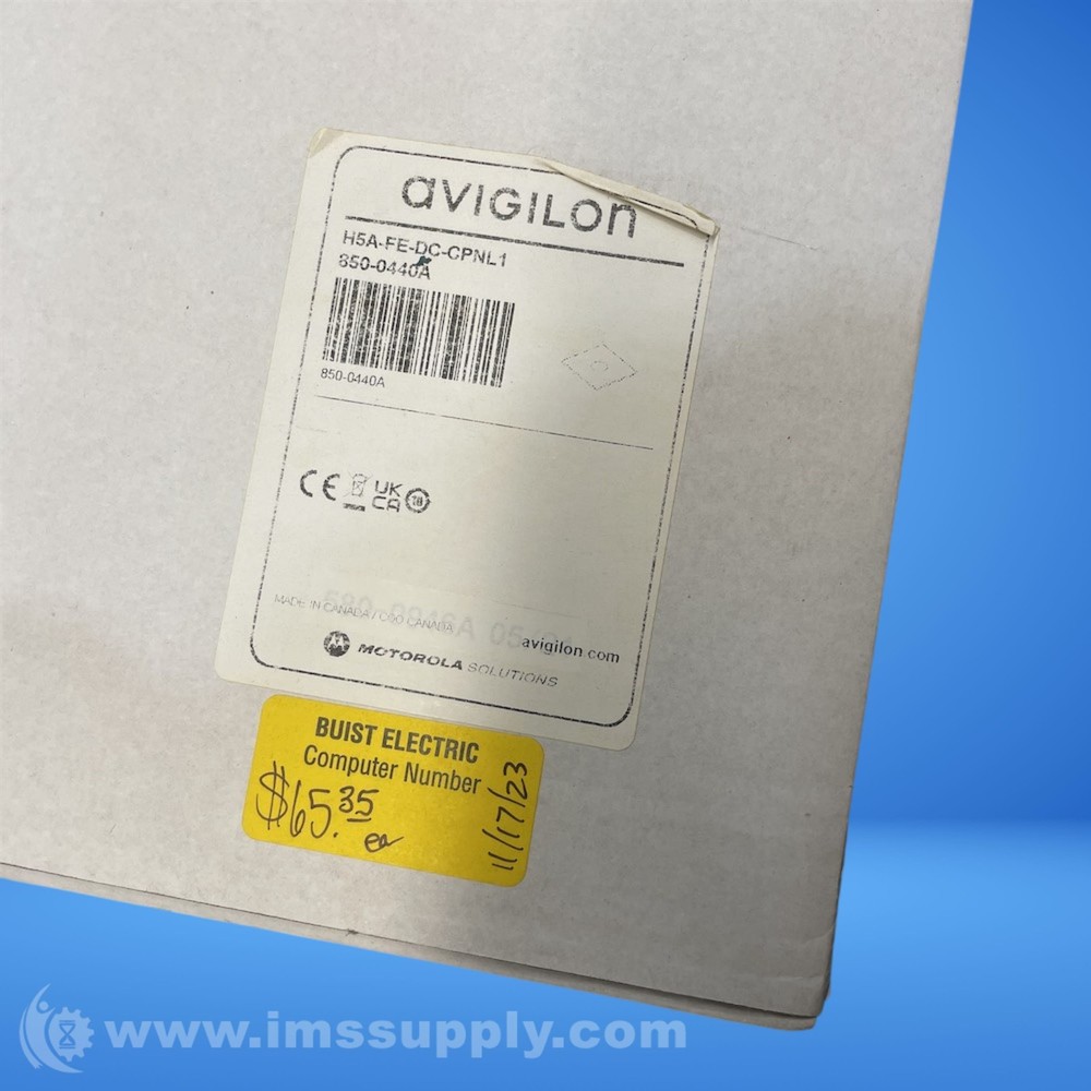 Avigilon 850-0440A Camera Panel FNOB
