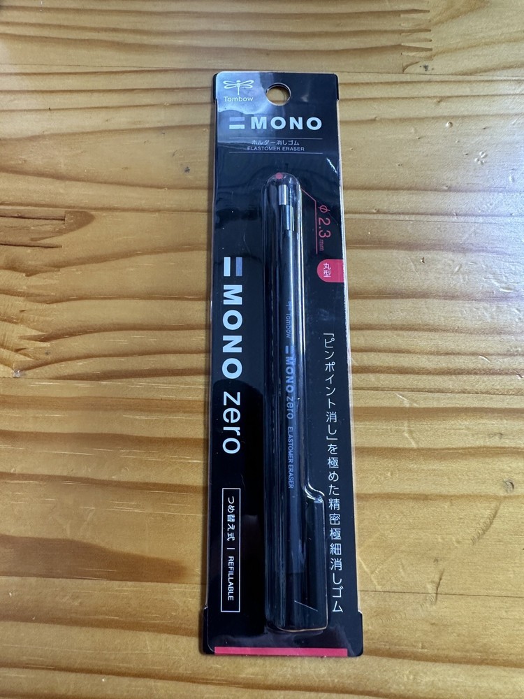 Mono Zero Elastomer Eraser 2.3mm Tombow Stick Eraser