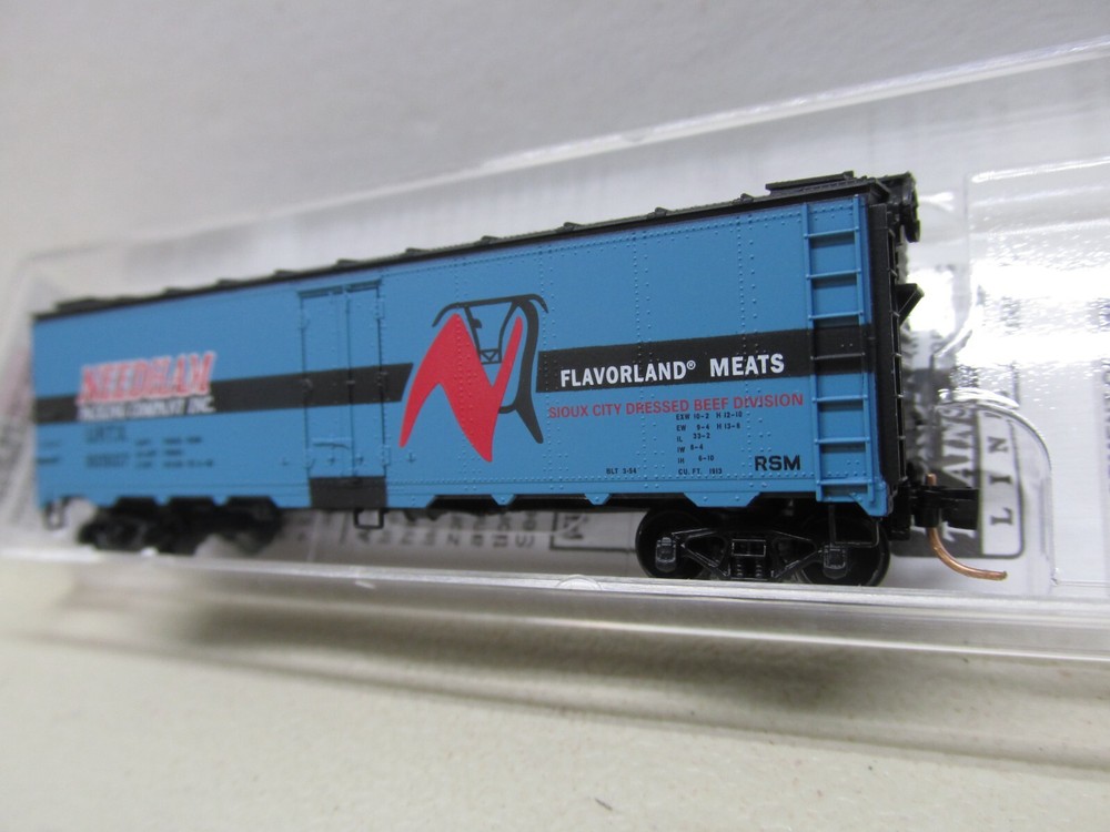 MICRO TRAINS # 059 00 140~ NEEDHAM PACKING 40' REEFER CAR # 60507~N SCALE