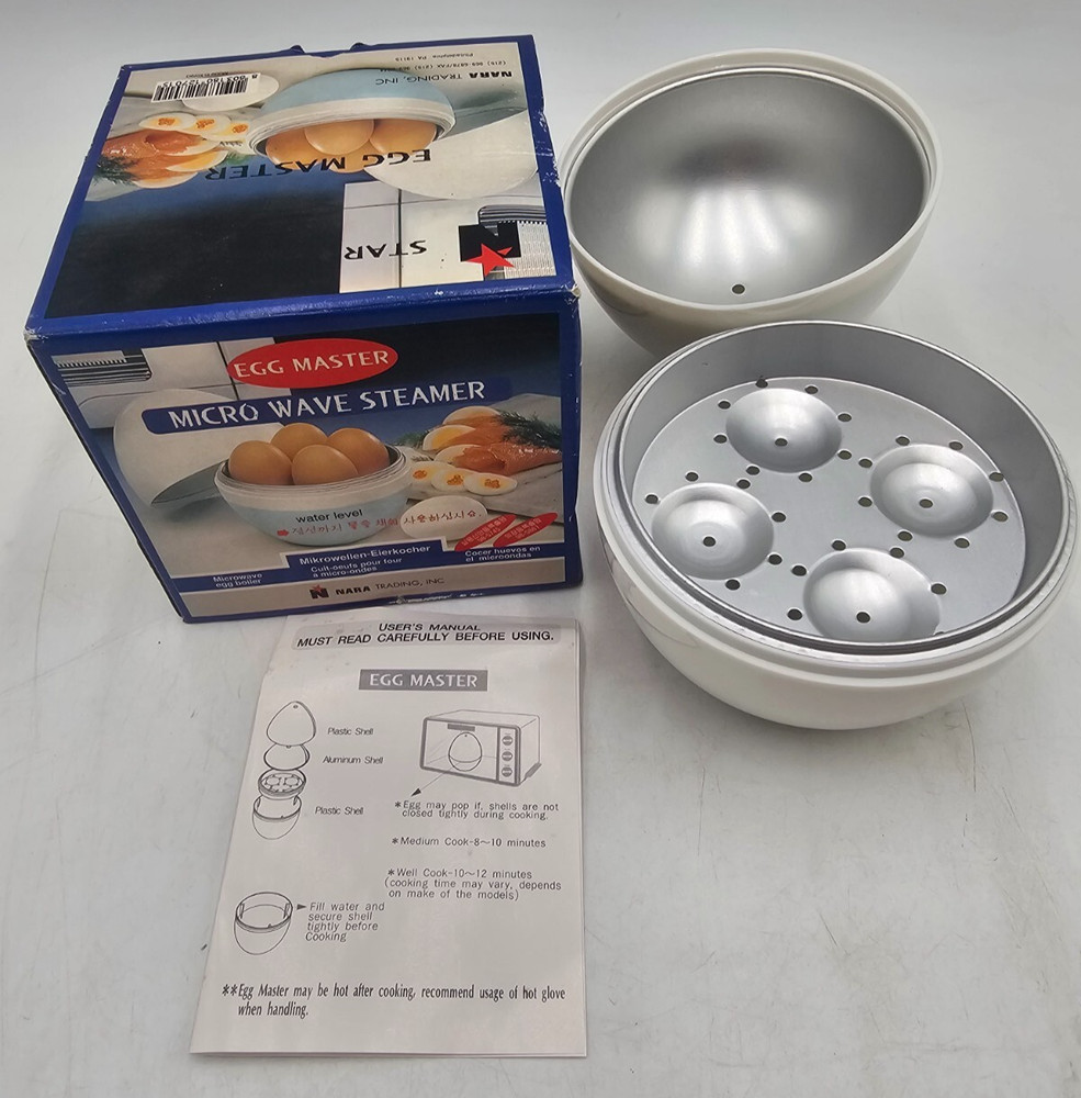Vintage Egg Master Micro Wave Steamer- NEW