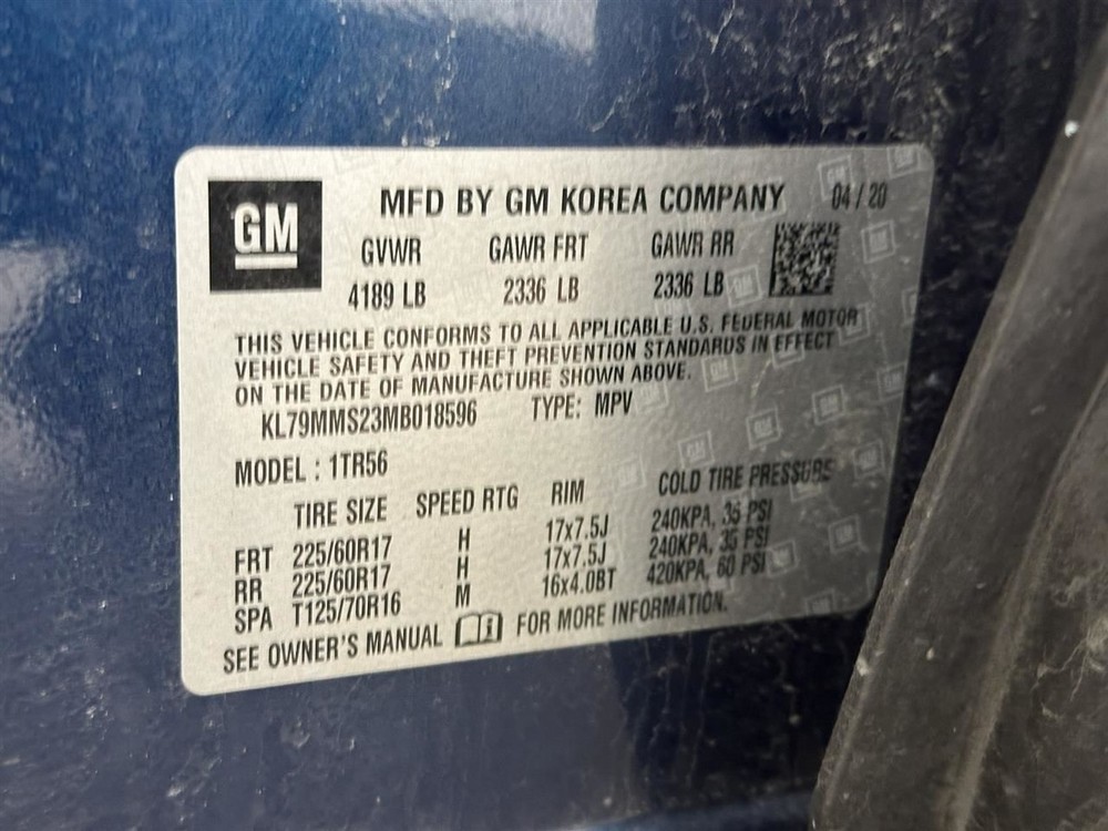 Camera/Projector Camera Front Fits 21-25 TRAILBLAZER 2831487