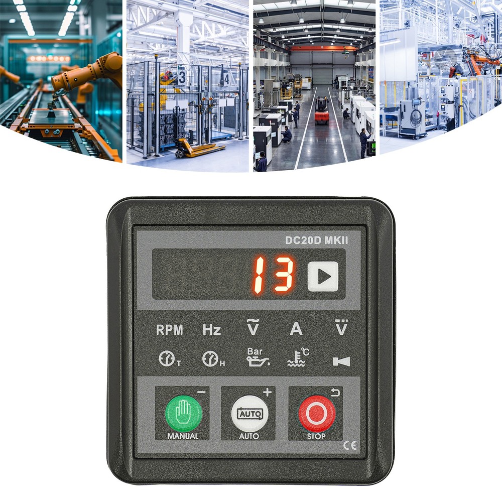 New DC20D MKII Genset Controller Module Control Panel for Engine or Generator DE