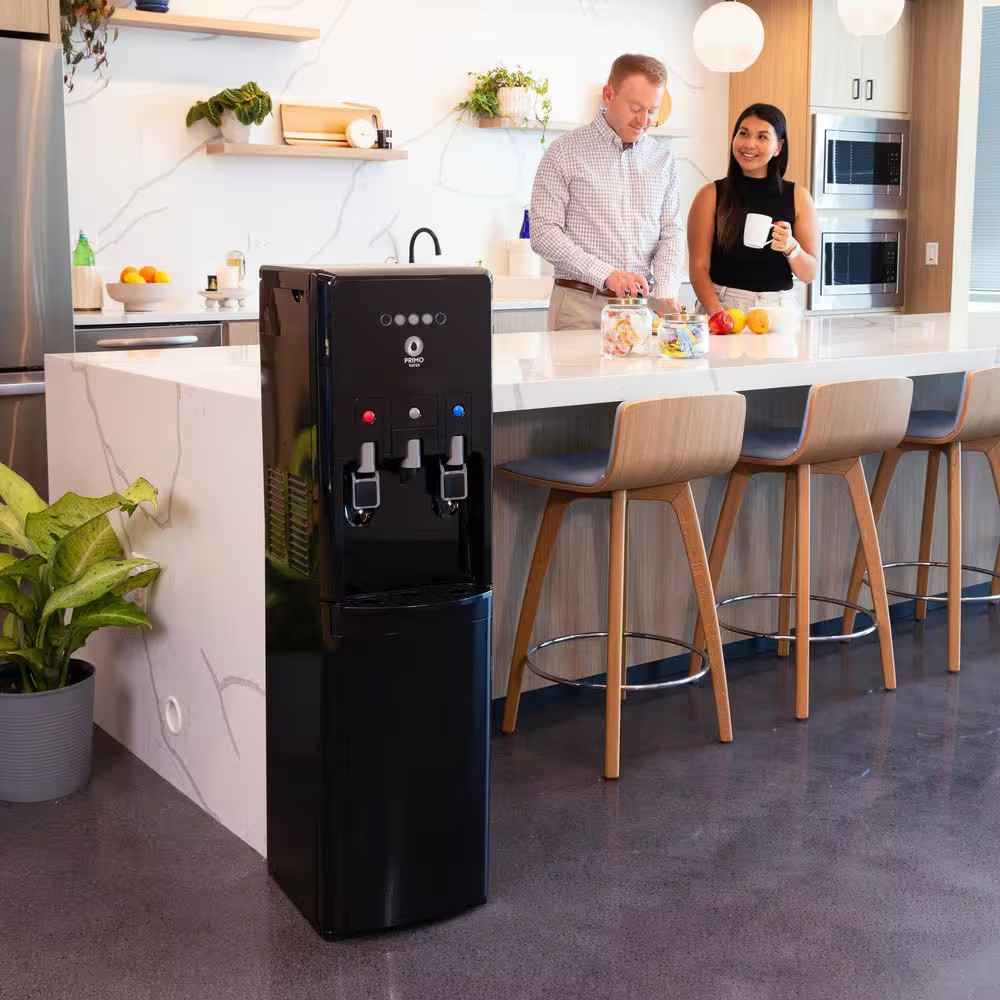Black Bottom Load Water Dispenser Htrio