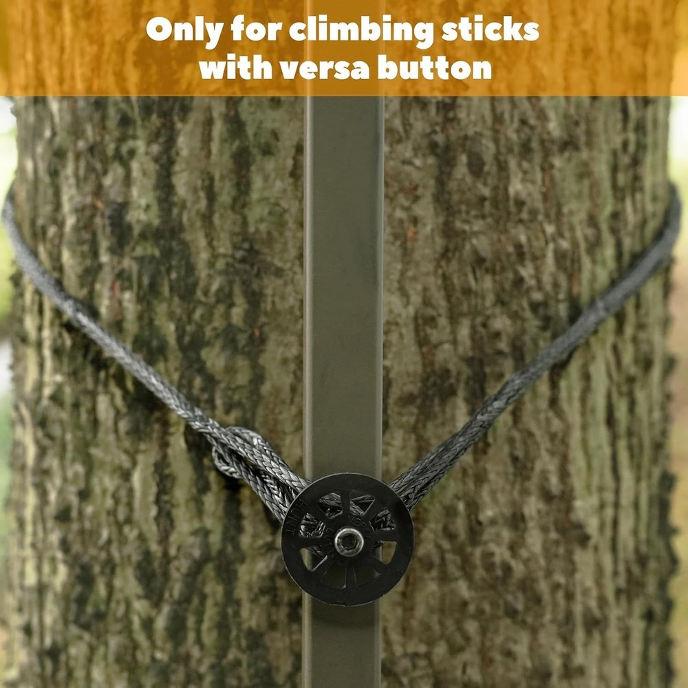 Versa Button Compatible Aider - Durable 6ft Rope Ladder for Safe Tree Access