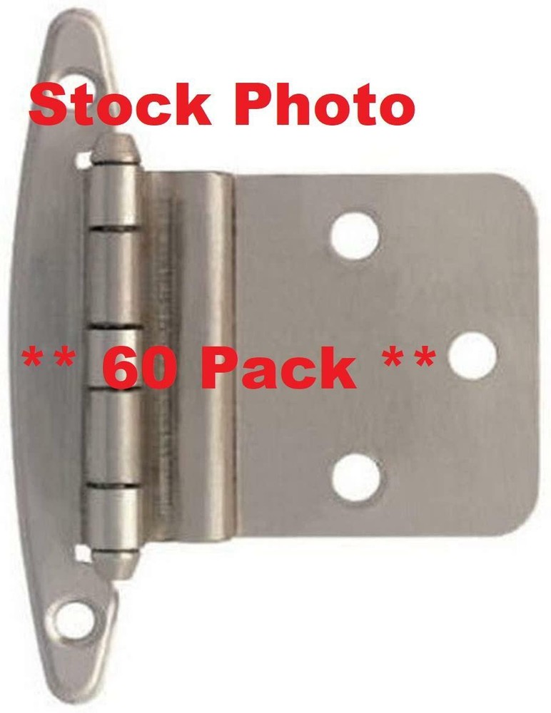 *60 Pack*- Liberty, Face Frame Cabinet Hardware Hinge without Spring, 3/8"