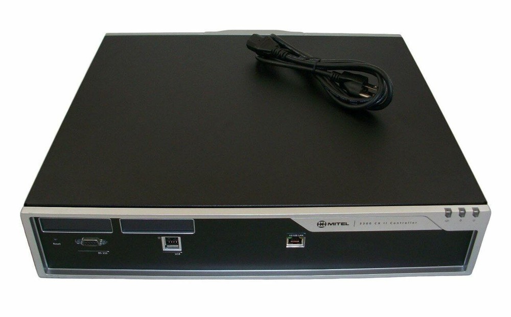 Mitel 3300 CX II Controller 50006093 Includes Analog Main Board III & 80GB HD