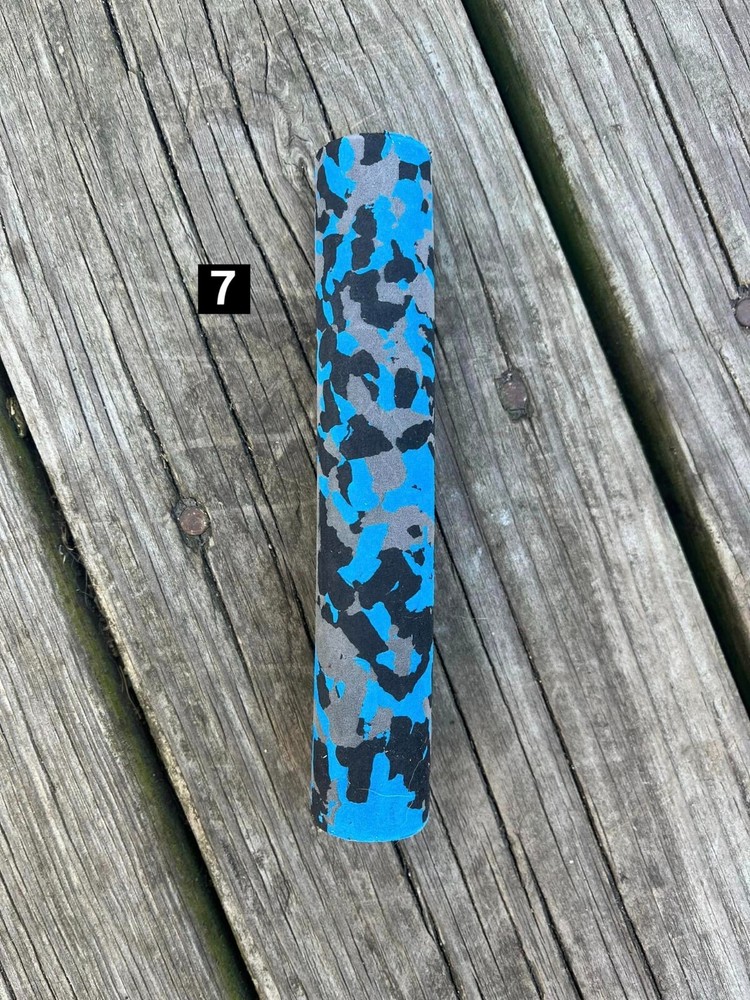 6" Rod Building Wrapping Camo colored foam Handles