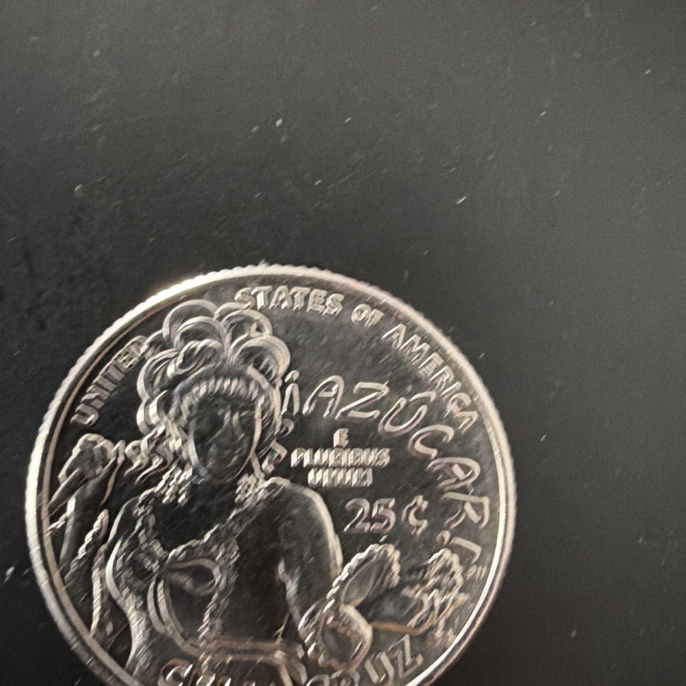 Rare 2024 P Celia cruz quarter Error In COD We Trust