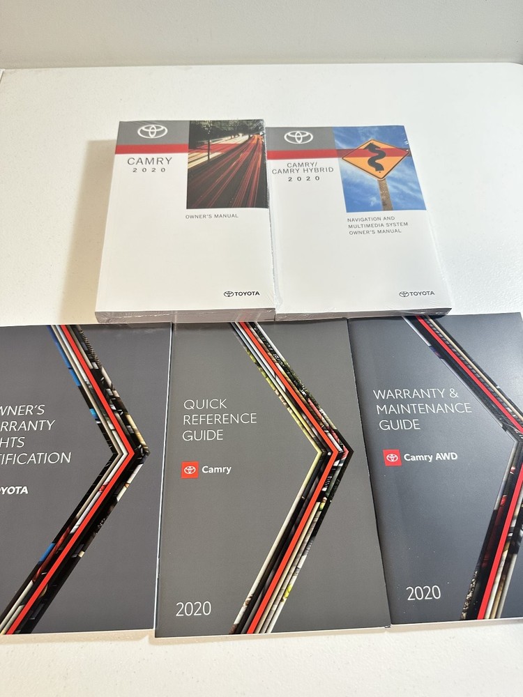 Toyota Camry 2020 Owner Manual Set