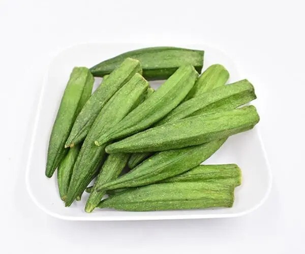 Dried Okra Chips, 2 lbs / bag-greenbulk