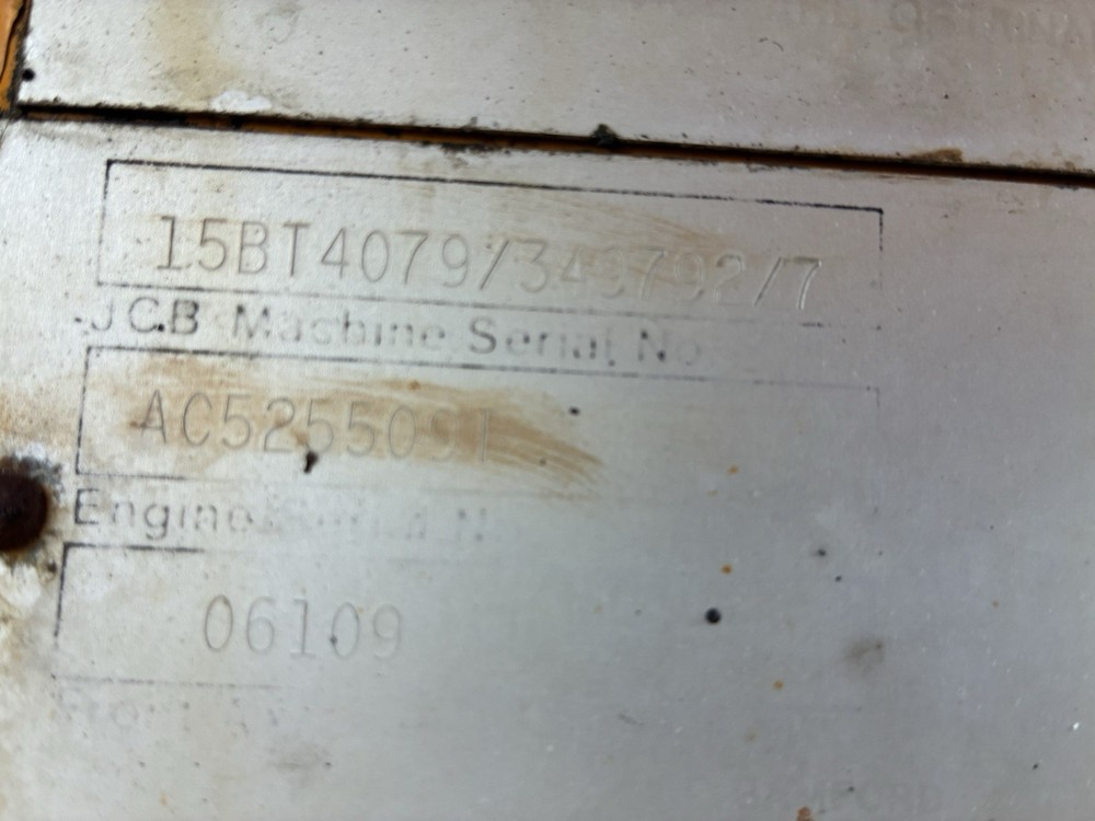 JCB 1550 Backhoe 4x4 Extendahoe