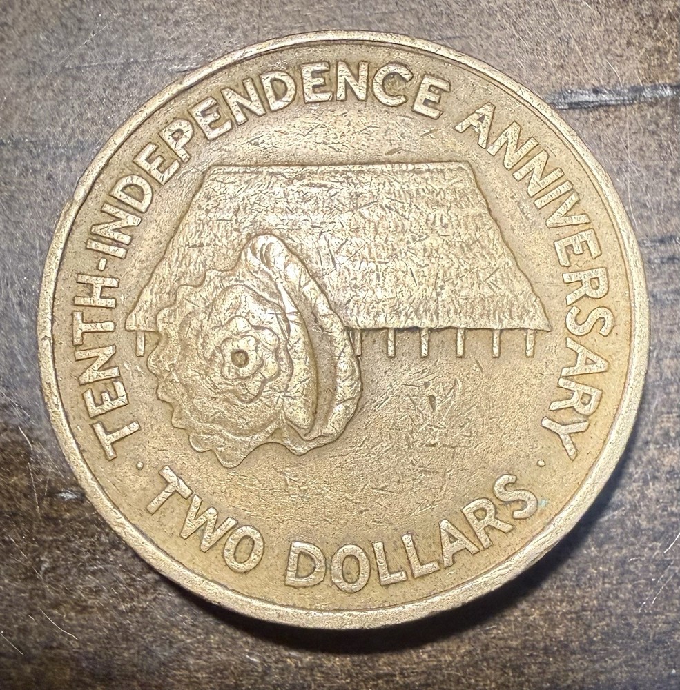 1989 Kiribati 2 Dollars Coin