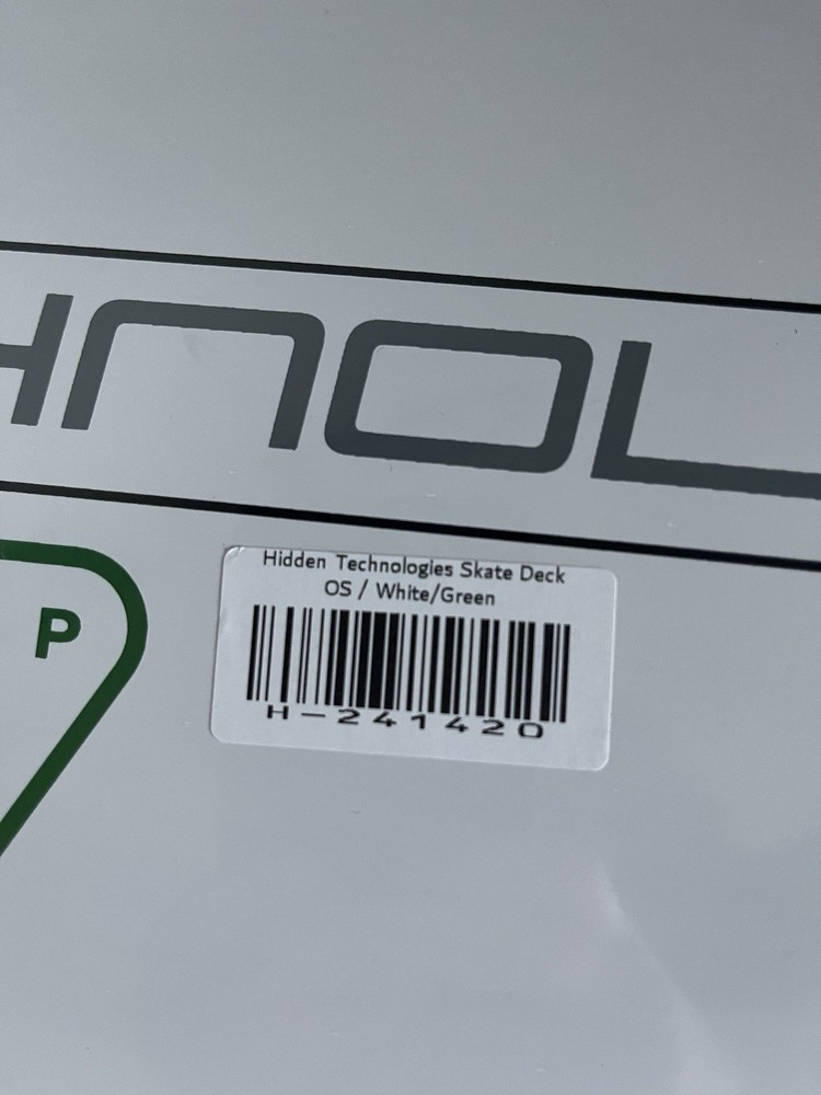 Hidden NY Hidden Technologies Skate Deck