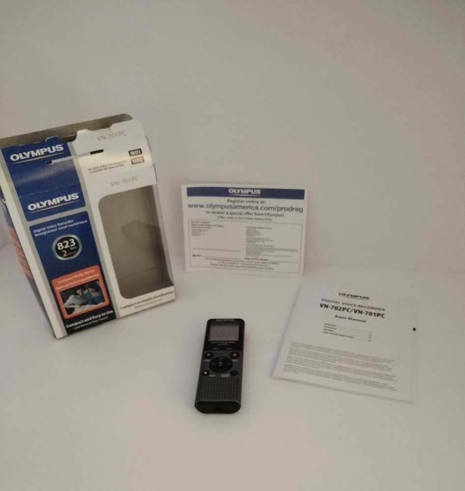 Olympus VN-701PC Digital Voice Recorder 2GB