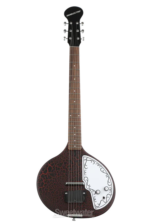 Danelectro Baby Sitar - Red Crackle