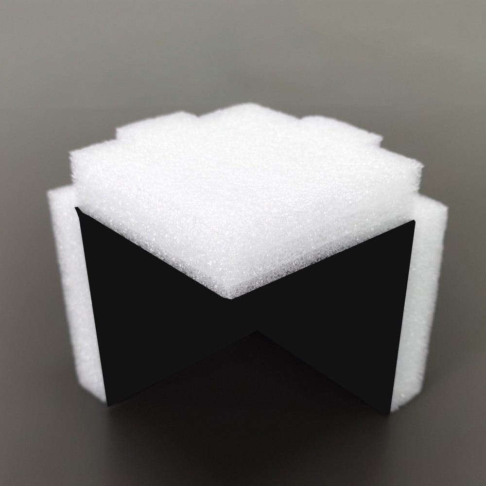 48 PIECE PE Corner Protectors 3X3X4" Packaging Shipping Boxes Flat Fold Cushion
